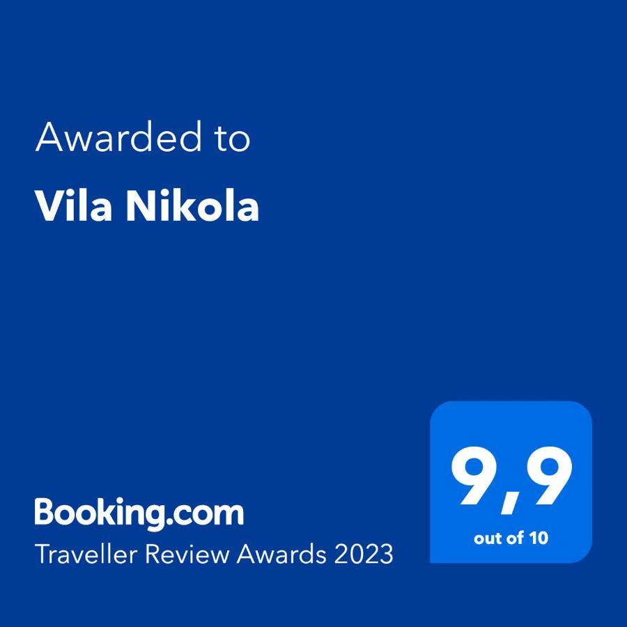 Vila Nikola Братешичи Экстерьер фото